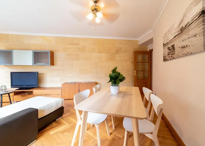 アパート Comfy & Luminous Terrace サン・セバスティアン